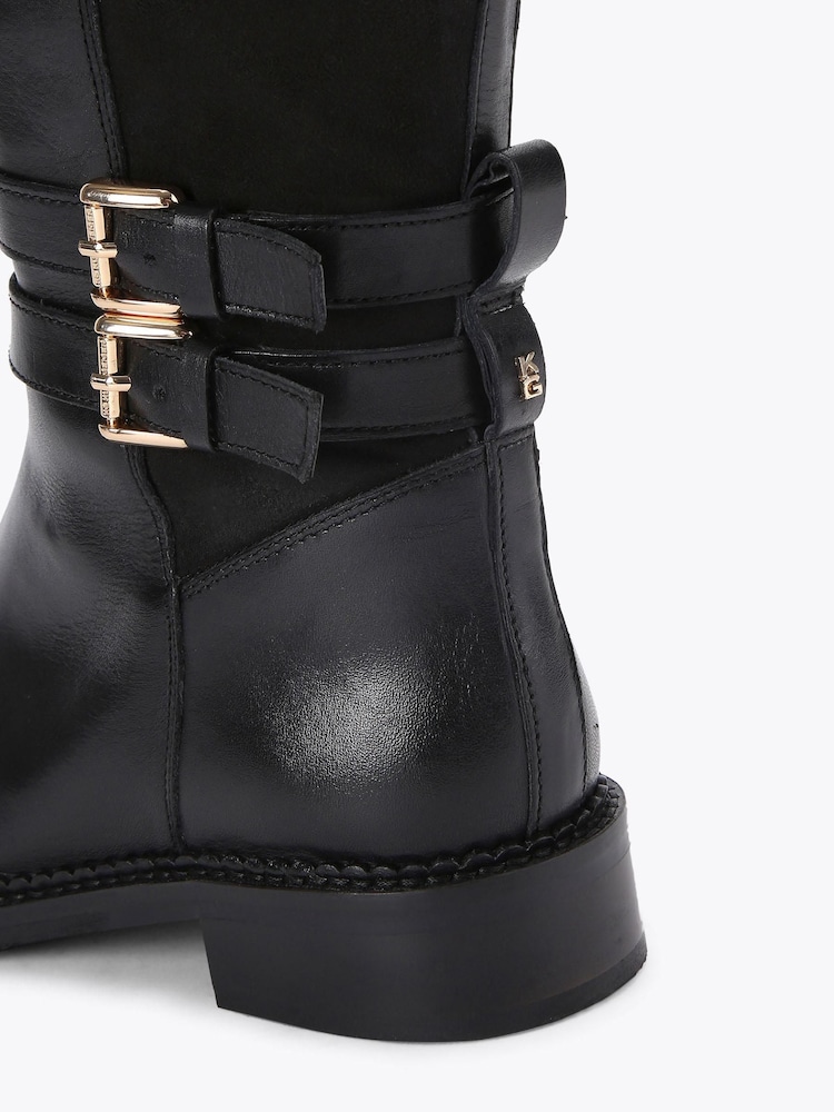 KG Kurt Geiger Trying Black Boots - Image 4 of 4