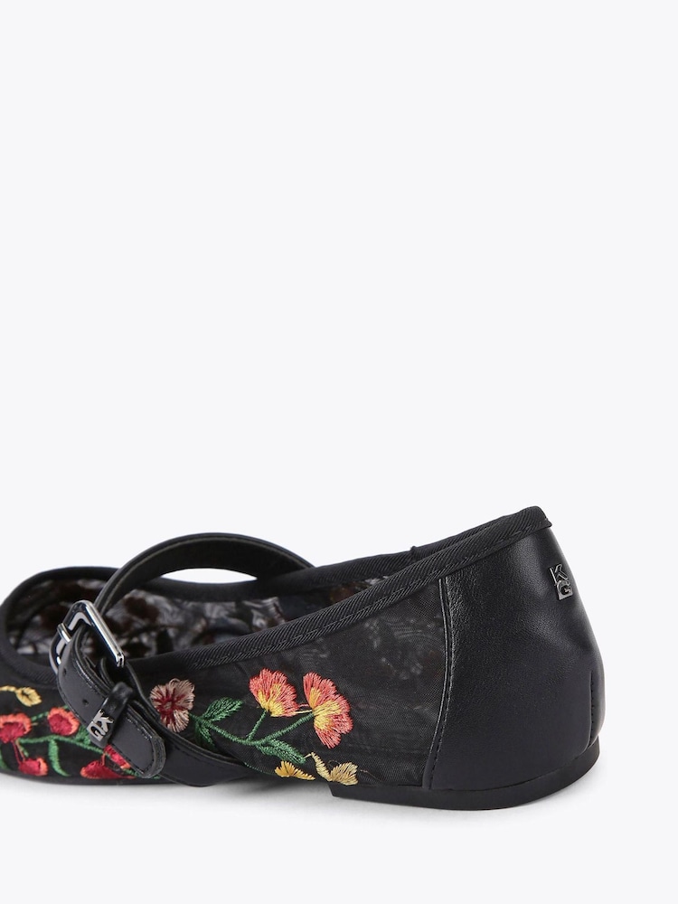 KG Kurt Geiger Black Mesh Pumps - Image 4 of 4
