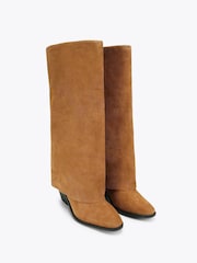 KG Kurt Geiger Natural Telling2 Boots - Image 2 of 2