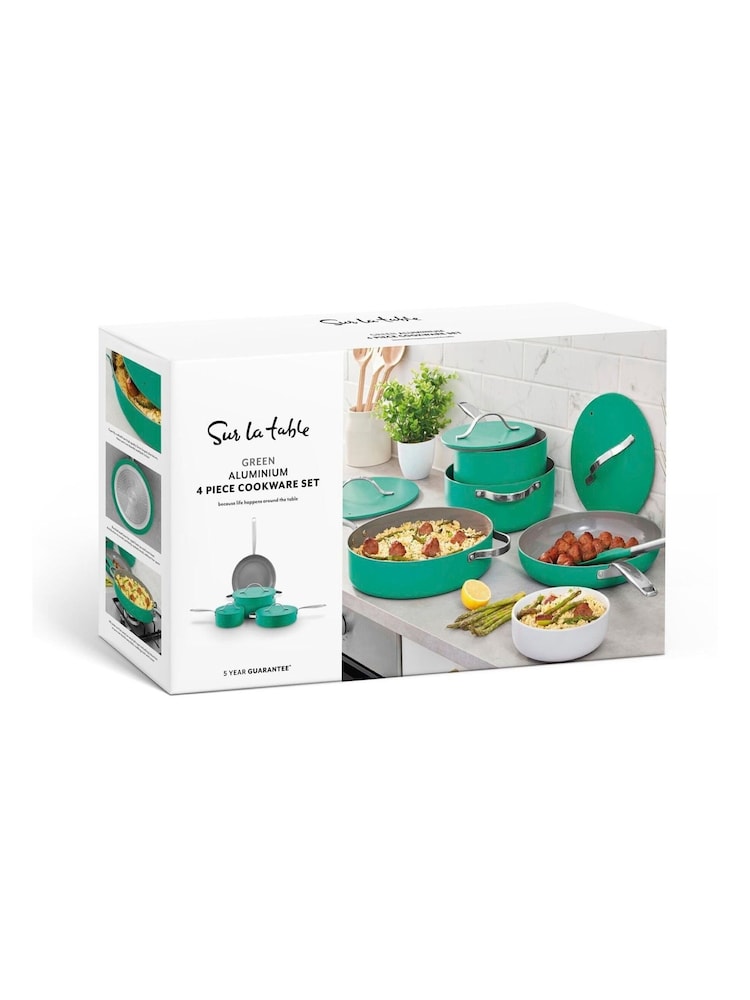 Sur La Table Green Colour Me Happy Cookware 4 Piece Set - Image 9 of 9