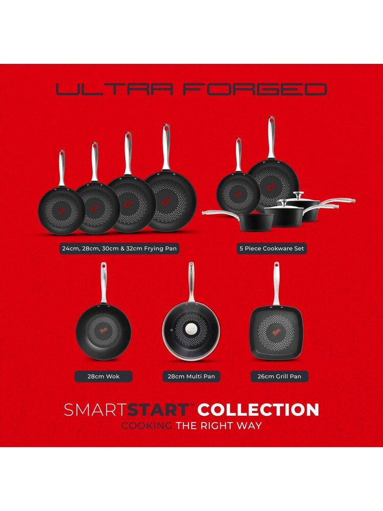 Tower Black Smart Start Ultra Forged 5 Piece Cookware Set - Image 12 of 12