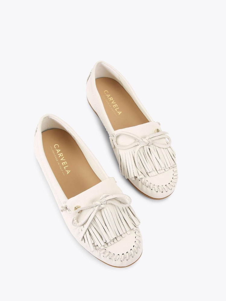 Carvela Cream Carvela Cream Nila Loafer Shoes - Image 2 of 4 Carvela Cream Carvela Cream Nila Loafer Shoes - Image 2 of 4
