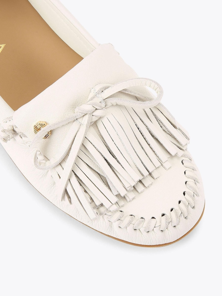 Carvela Cream Carvela Cream Nila Loafer Shoes - Image 4 of 4 Carvela Cream Carvela Cream Nila Loafer Shoes - Image 4 of 4