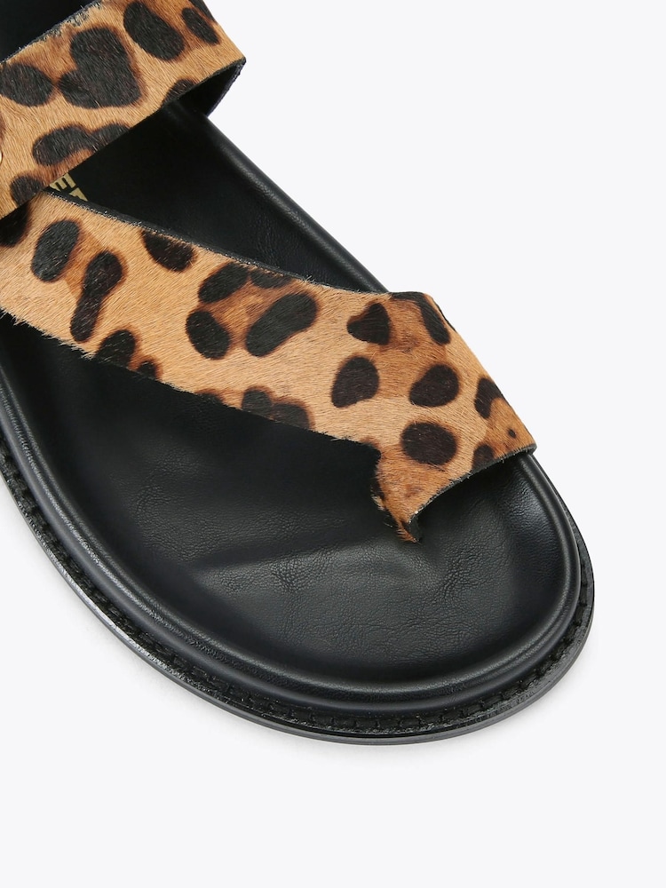 KG Kurt Geiger Rhyan Brown Sandals - Image 4 of 4