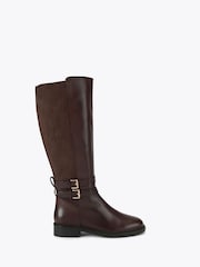 KG Kurt Geiger Trying Black Boots - Image 1 of 4
