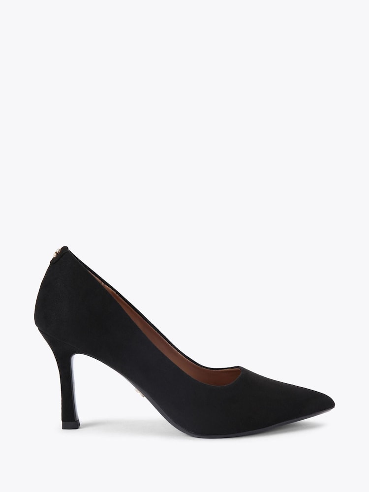 Carvela Black Corletta Court Wide Fit Shoes - Image 1 of 4
