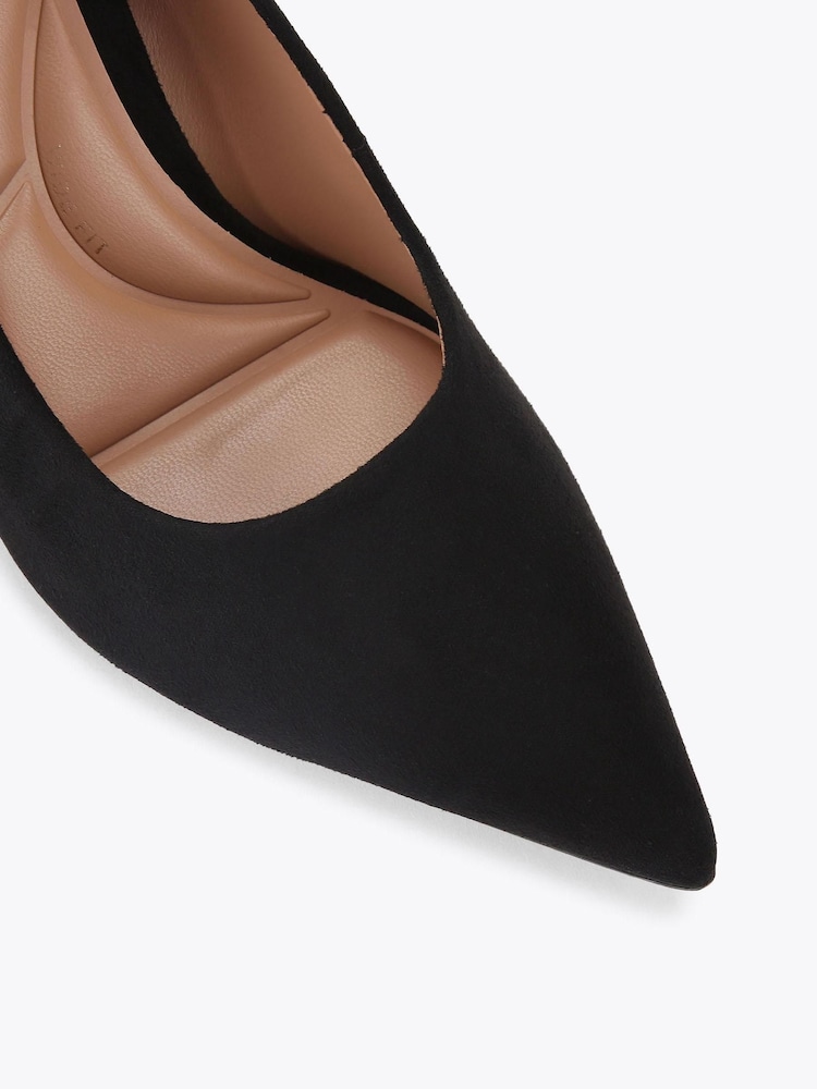Carvela Black Corletta Court Wide Fit Shoes - Image 4 of 4 Carvela Black Corletta Court Wide Fit Shoes - Image 4 of 4