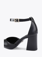 Carvela Black Refined Court Wide Fit Shoes - Image 5 of 5