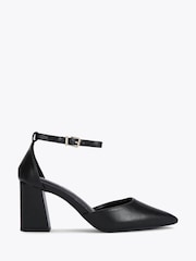 Carvela Black Carvela Refined Court Black Shoes - Image 1 of 5