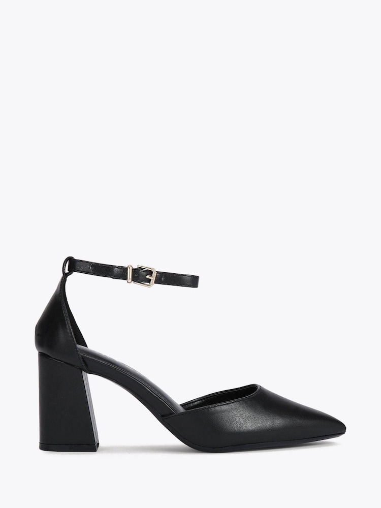 Carvela Black Carvela Refined Court Black Shoes - Image 1 of 5