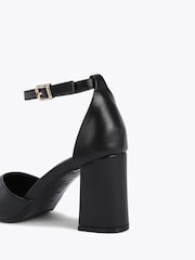 Carvela Black Carvela Refined Court Black Shoes - Image 3 of 5