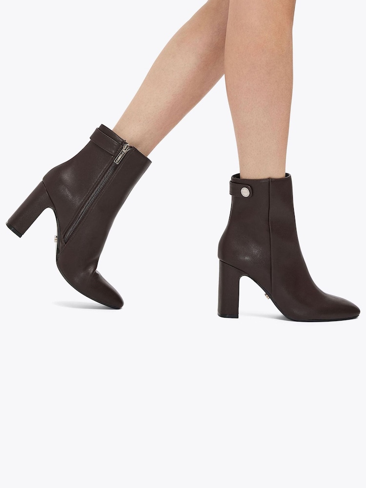 Carvela Brown Jackpot Ankle Wide Fit Boots - Image 1 of 5 Carvela Brown Jackpot Ankle Wide Fit Boots - Image 1 of 5