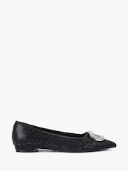 Carvela Black Rimini Flat Shoes - Image 1 of 4