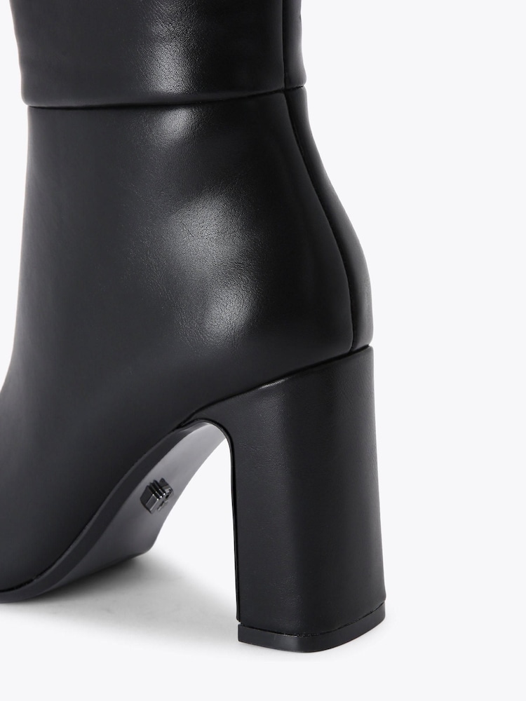 Carvela Black Jackpot Knee Wide Fit Boots - Image 5 of 5 Carvela Black Jackpot Knee Wide Fit Boots - Image 5 of 5