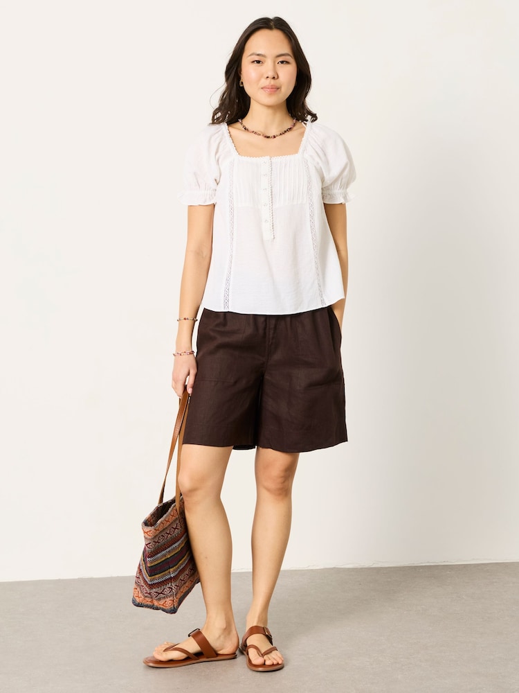 FatFace Jorden White Blouse - Image 1 of 6