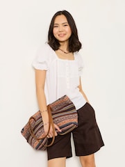 FatFace Jorden White Blouse - Image 3 of 6