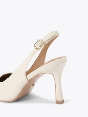 Carvela Cream Corletta Sling Wide Fit Shoes - Image 4 of 5