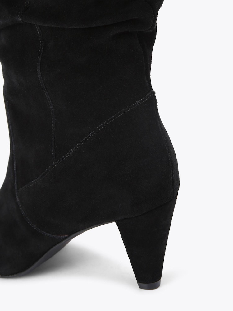 Kurt Geiger London Shoreditch OTK Slouch Black Boots - Image 5 of 5 Kurt Geiger London Shoreditch OTK Slouch Black Boots - Image 5 of 5