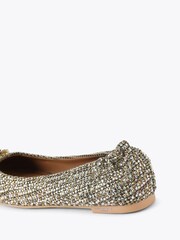 Kurt Geiger London Chelsea Ballerina Cream Pumps - Image 4 of 5