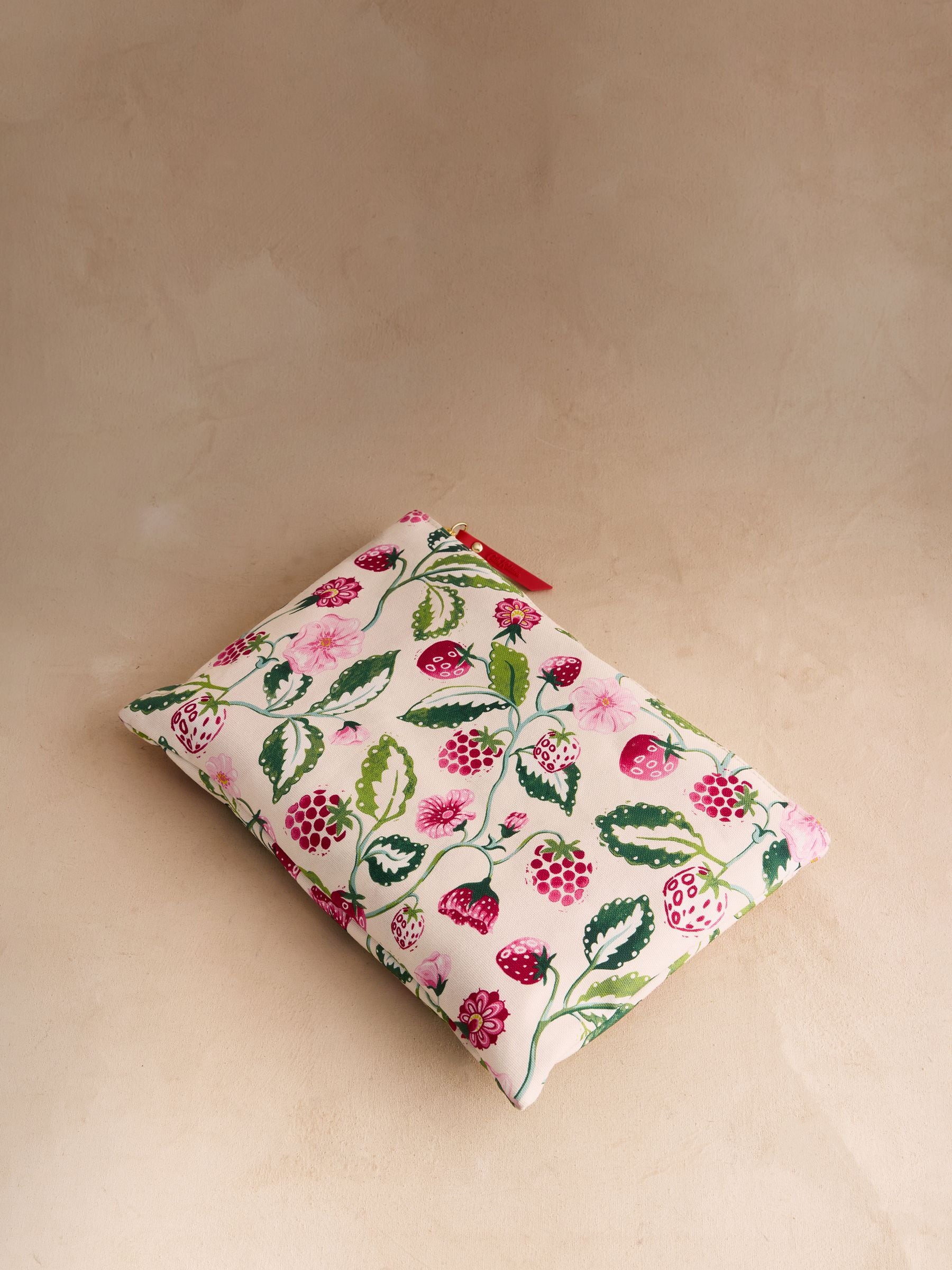 Buy Cath Kidston Pink Raspberry Print Overnight Weekender Bag from