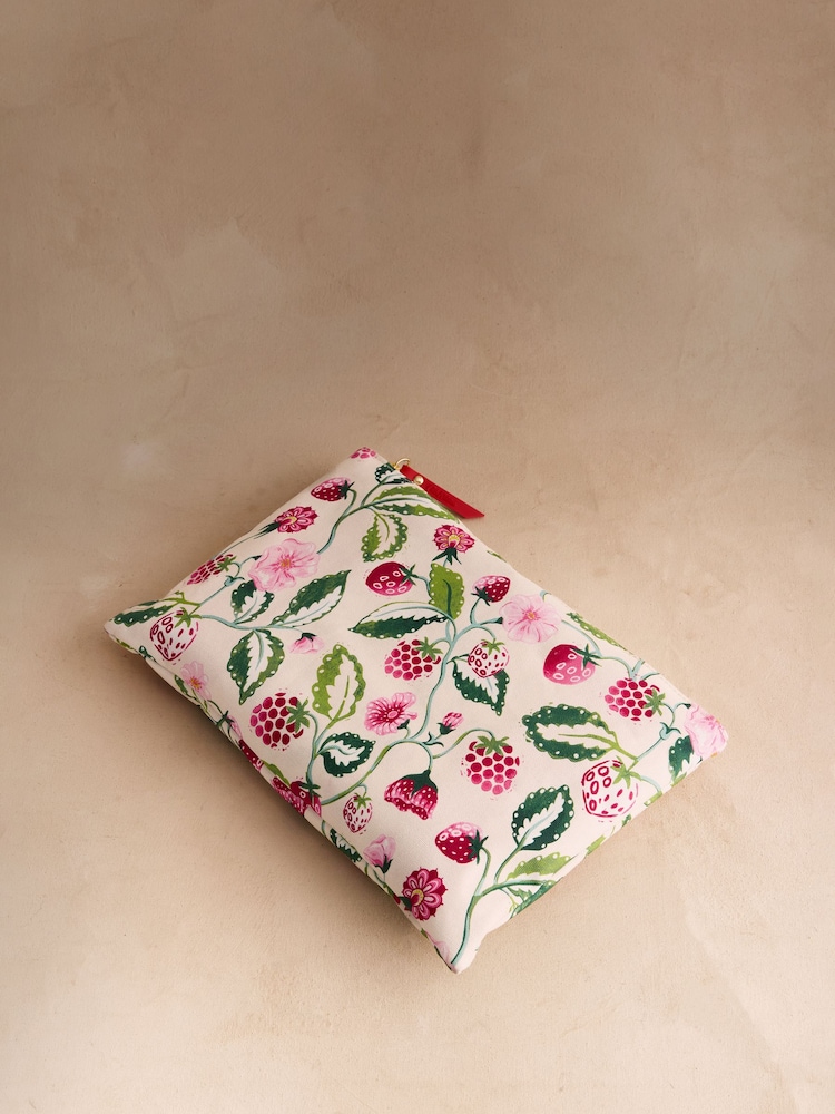 Cath Kidston Raspberry Print Overnight Weekender Bag - Bild 2 von 4