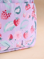 Cath Kidston Pink Raspberry Garden Print Compact Backpack - Image 7 of 8