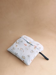 Cath Kidston Blue Stanley Dog Print Foldaway Backpack - Image 2 of 4