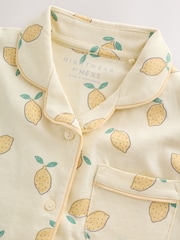 Yellow Short Button Through Pyjamas (3-16yrs) - Image 8 of 10