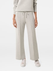 Forever New Grey Tiana Wide Leg Track Trousers - Image 1 of 5