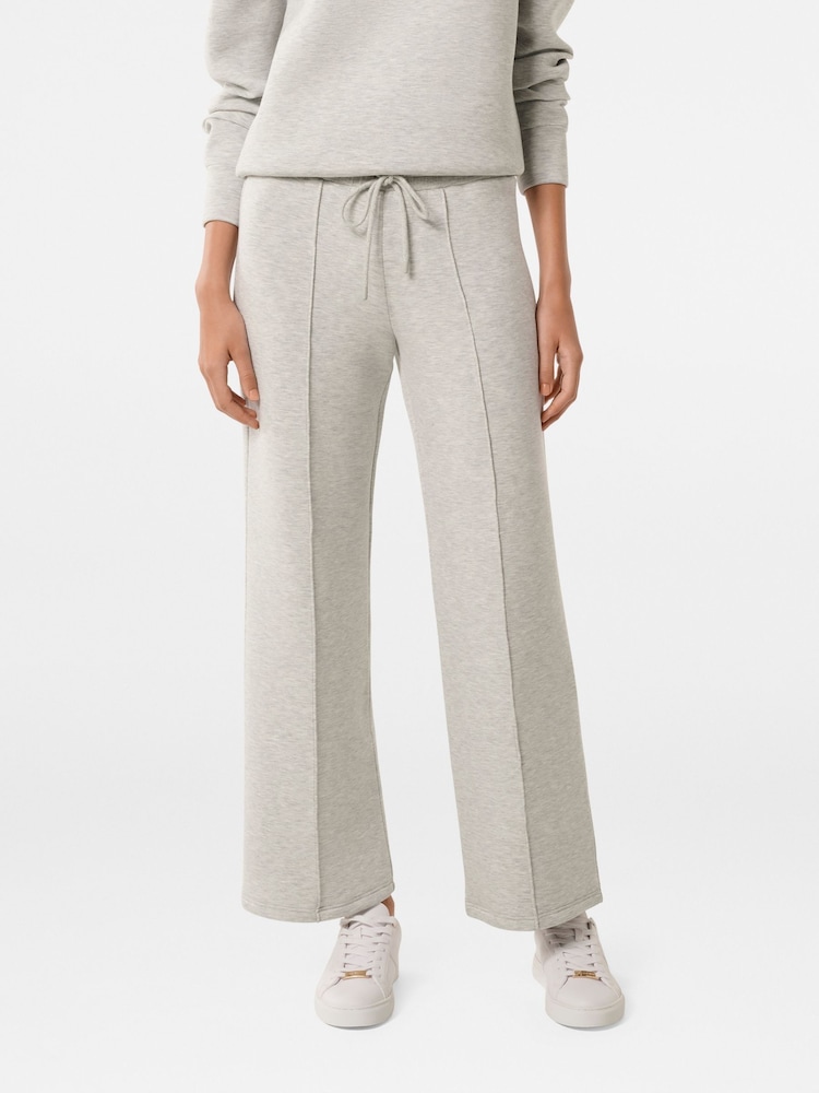 Forever New Grey Tiana Wide Leg Track Trousers - Image 1 of 5 Forever New Grey Tiana Wide Leg Track Trousers - Image 1 of 5
