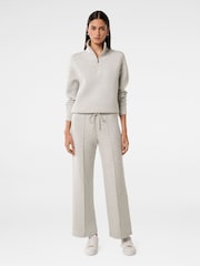 Forever New Grey Tiana Wide Leg Track Trousers - Image 5 of 5