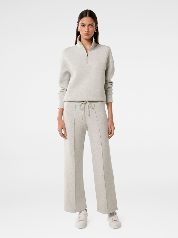 Forever New Grey Tiana Wide Leg Track Trousers - Image 5 of 5 Forever New Grey Tiana Wide Leg Track Trousers - Image 5 of 5