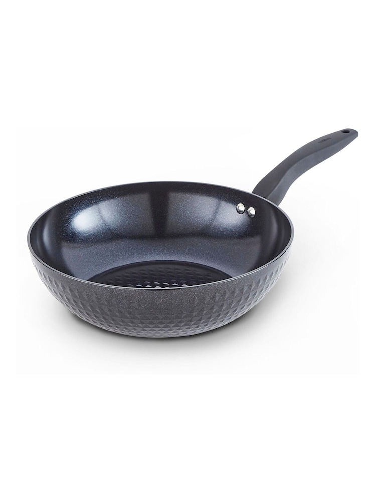 Tower Black 28cm Wok with Black Diamond Coating - Image 1 of 12