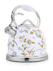 Laura Ashley Elveden White Stove Top Kettle - Image 4 of 6