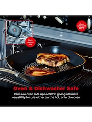 Tower Black Smart Start Ultra Forged 26cm Grill Pan - Image 9 of 12