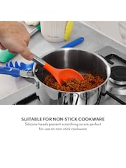 Sur La Table Assorted Colours Me Happy 12 Piece Utensil Set - Image 5 of 9