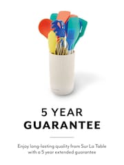 Sur La Table Assorted Colours Me Happy 12 Piece Utensil Set - Image 8 of 9