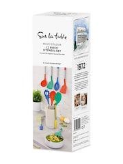 Sur La Table Assorted Colours Me Happy 12 Piece Utensil Set - Image 9 of 9