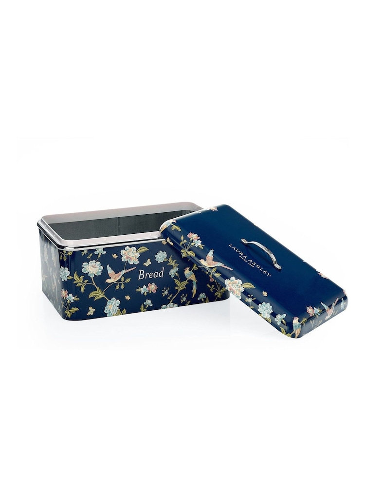 Laura Ashley Elveden Navy Bread Bin - Image 8 of 8