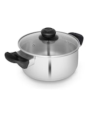 Swan Stainless Steel Casserole Dish 24cm - Image 1 of 9