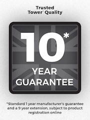 Tower Cream 60L 3 Compartments Pedal Bin - Image 7 of 8