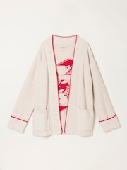 FatFace Ivory Shrimp Cardigan - Image 6 of 7
