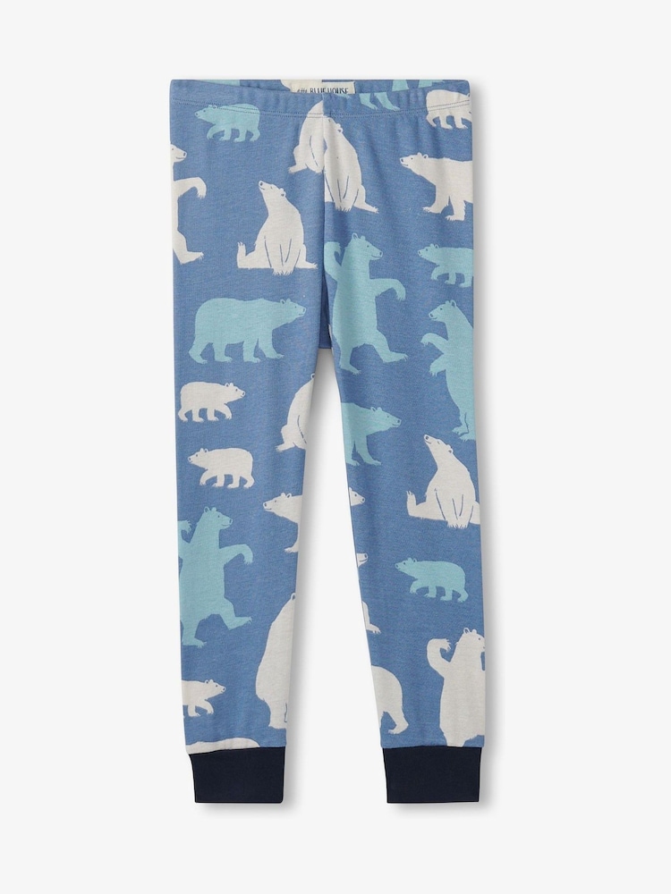 Hatley Blue Polar Bears Kids Pyjamas Set - Image 4 of 4 Hatley Blue Polar Bears Kids Pyjamas Set - Image 4 of 4