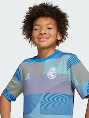adidas Blue Real Madrid 25/26 Pre-Match Jersey - Image 2 of 5