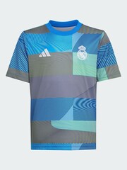 adidas Blue Real Madrid 25/26 Pre-Match Jersey - Image 4 of 5