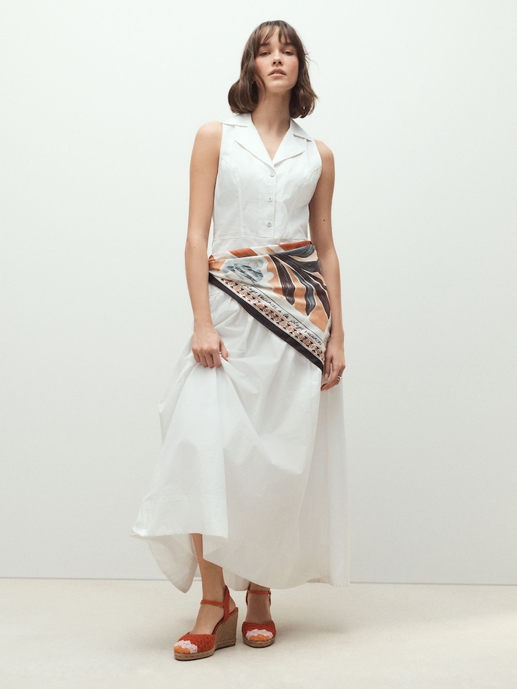 Red Forever Comfort Closed Toe Crochet Wedges - Image 2 of 4