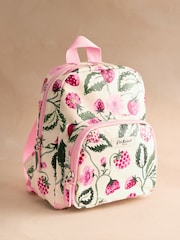 Cath Kidston Pink Raspberry Garden Print Mini Backpack - Image 1 of 9