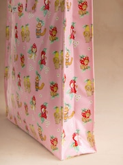 Cath Kidston Pink Cat/Dog Print Large Book Bag - Image 3 of 3