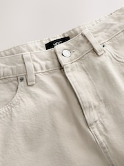 Neutral Stone Denim Maxi Column Skirt - Image 3 of 3