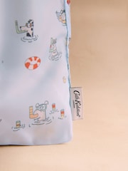 Cath Kidston Blue Stanley Dog Print Foldaway Shopper Bag - Image 3 of 3